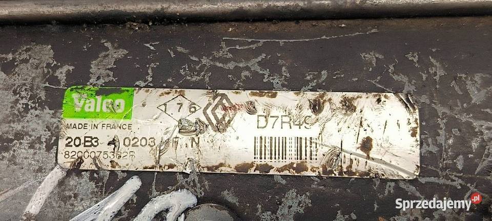 ROZRUSZNIK RENAULT SCENIC II 8200075362B osobowe Pozostałe Lipno
