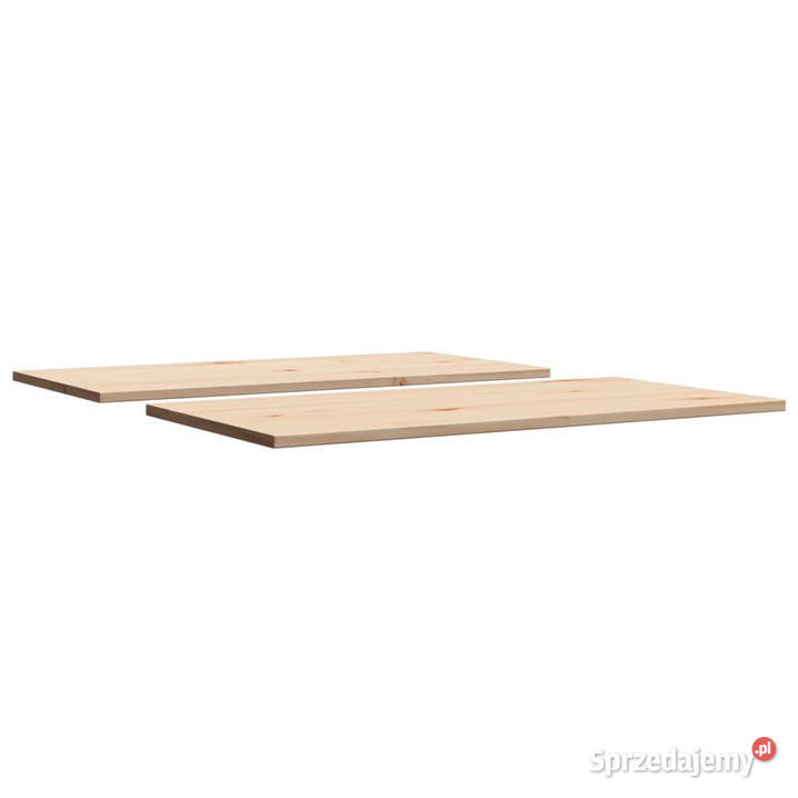 Blaty do stołu 2 90x45x17 prostokątne sosnowe Warszawa