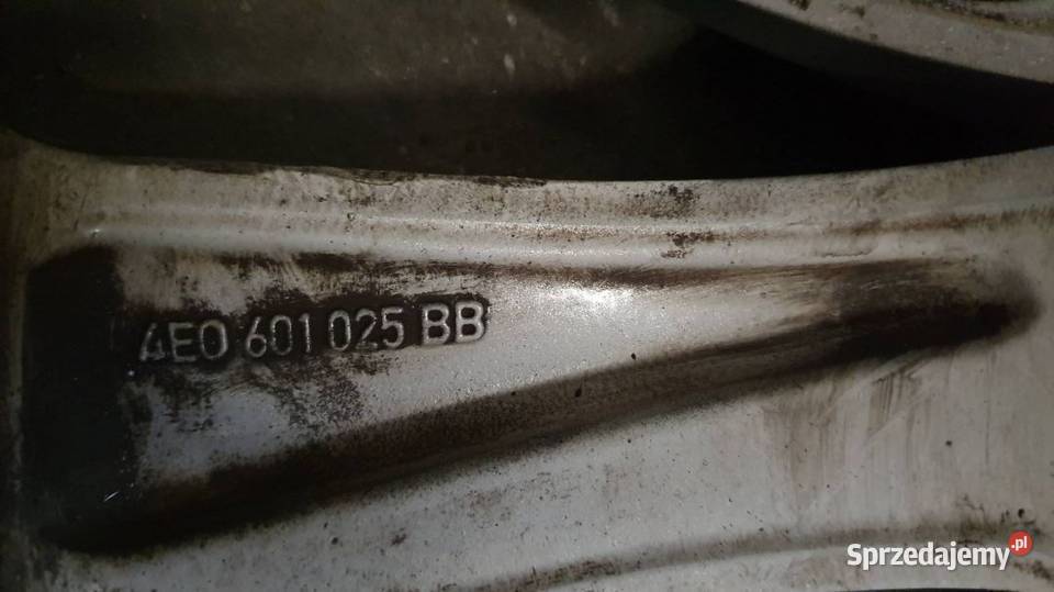 FELGA ALU 18 4E0601025BB 85JX18H2 ET45 A8 D3 Pozostałe kujawsko-pomorskie Lipno