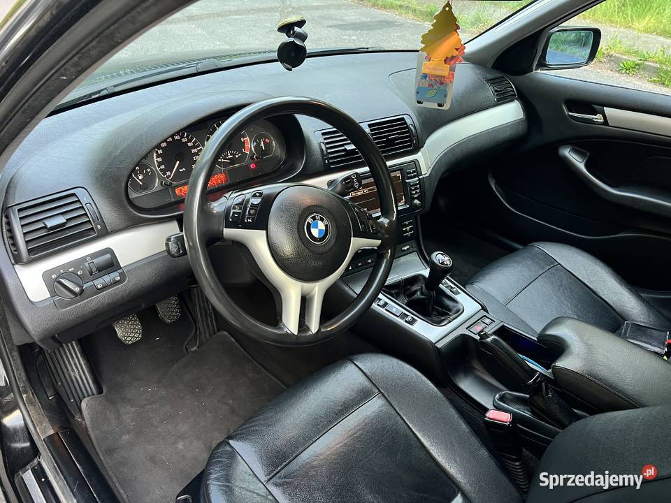 BMW e46 sedan lift 25 PBLPG manual BLACK sprzedam