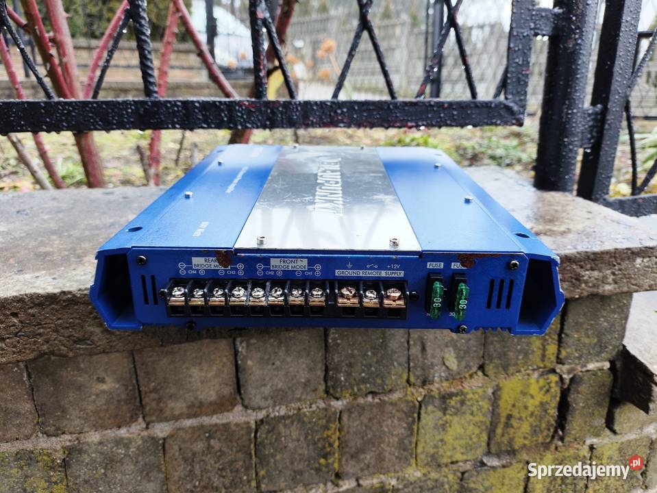 Wzmacniacz samochodowy 4 kanałowy Blaupunkt GTA śląskie sprzedam