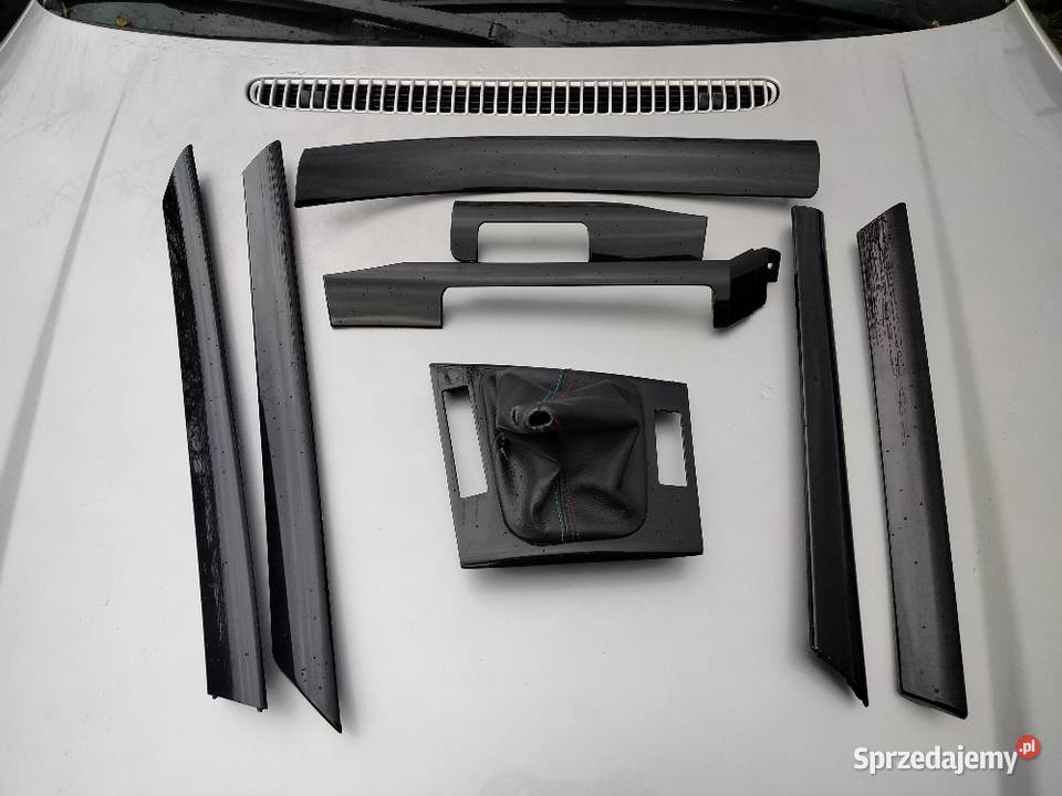 Bmw e46 sedan kombi listwy dekory czarne osobowe łódzkie Aleksandrów Łódzki