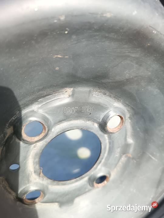 Felgi stalowe prawie nowe 15 55J ET 36 4x100 stalowe Motoryzacja