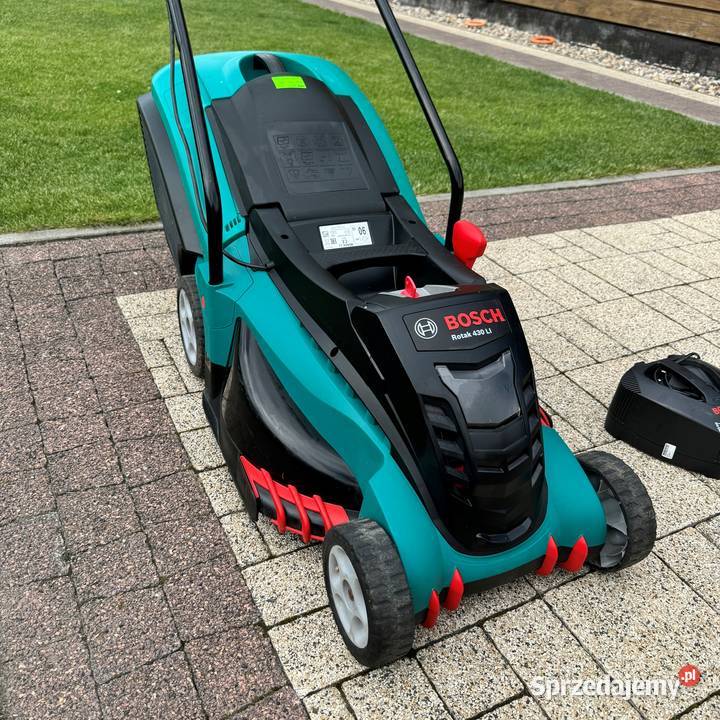 Kosiarka akumulatorowa Bosch Rotak 43Li z koszem Kosiarki akumulatorowe Lubin sprzedam