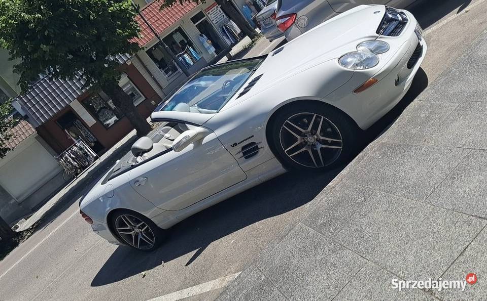 Mercedes SL 500 Cabrio podgrzewane fotele warmińsko-mazurskie