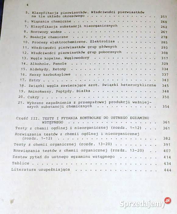 Repetytorium z chemii kandydatów na akademie lubelskie