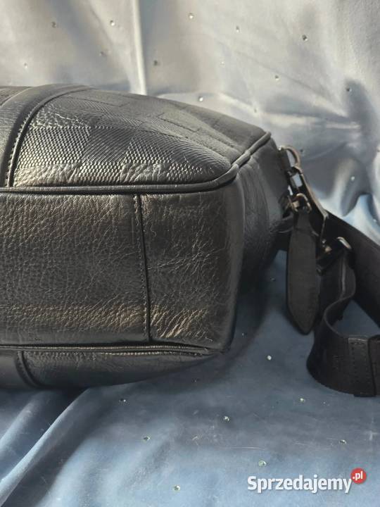 Aktówka Burberry Grain Check Maxwell 8cm Torby i torebki Warszawa