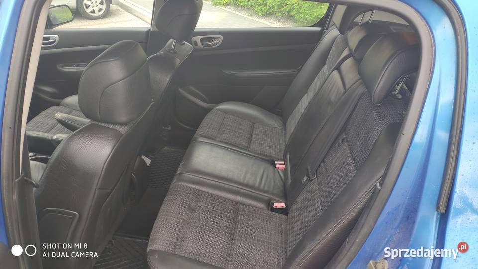 Peugeot 307 20 benzyna 2002r skóry klima zamiana wielofunkcyjna kierownica Rzeszów