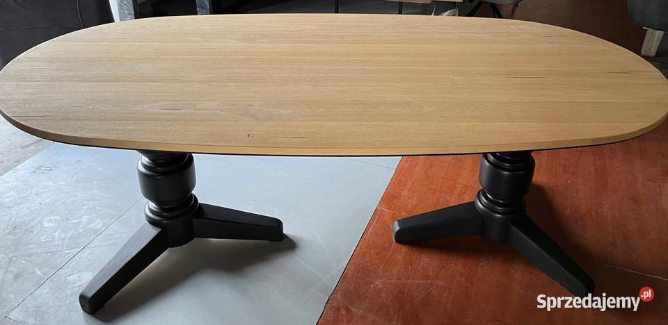 OWALNY STÓŁ DĄB NATURALNY 220X100 Opole