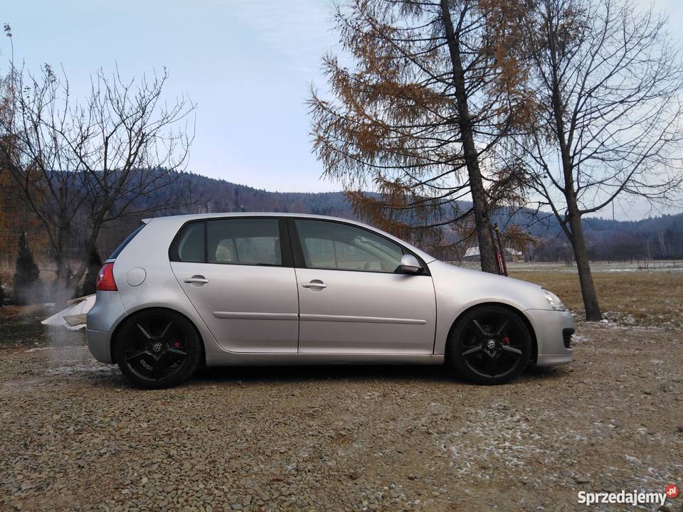Piękny Volkswagen Golf V GTI Okazja zamiana nieuszkodzony Limanowa
