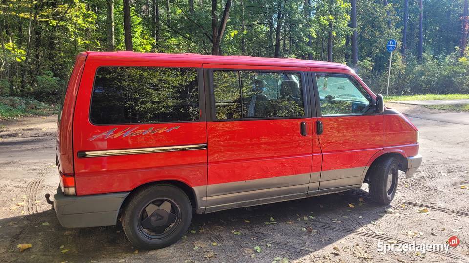 VW Multivan T4 2,5 benz/gaz Klima Webasto 7 osób camper van Białystok ...