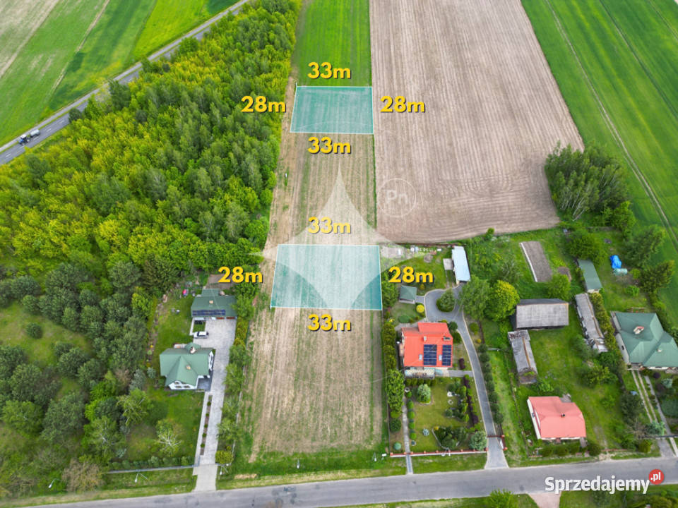 Zalesie 2 działki budowlane z mediami lubelskie