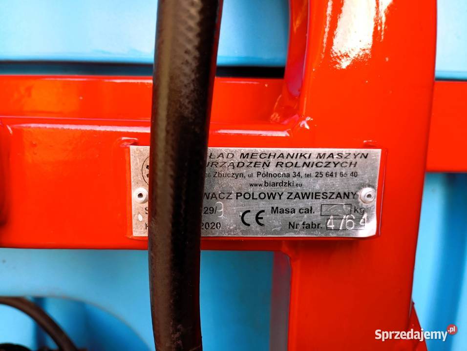 Biardzki opryskiwacz 1000L Lance 15M zawieszany Płośnica