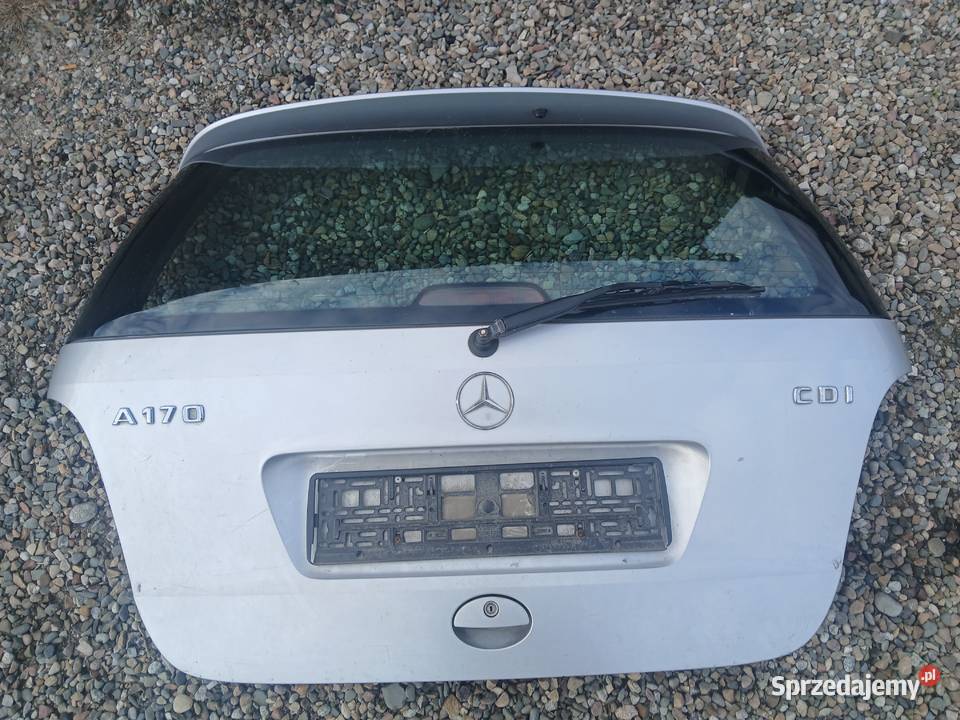 Klapa tylna bagażnika kompletna Mercedes w168 A osobowe Klapy bagażnika Radłów