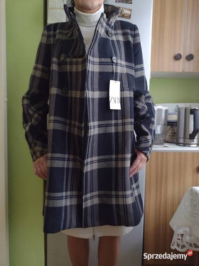 38M ZARAWełniany płaszcz z Madrytu100 wełna NOWY Kraków