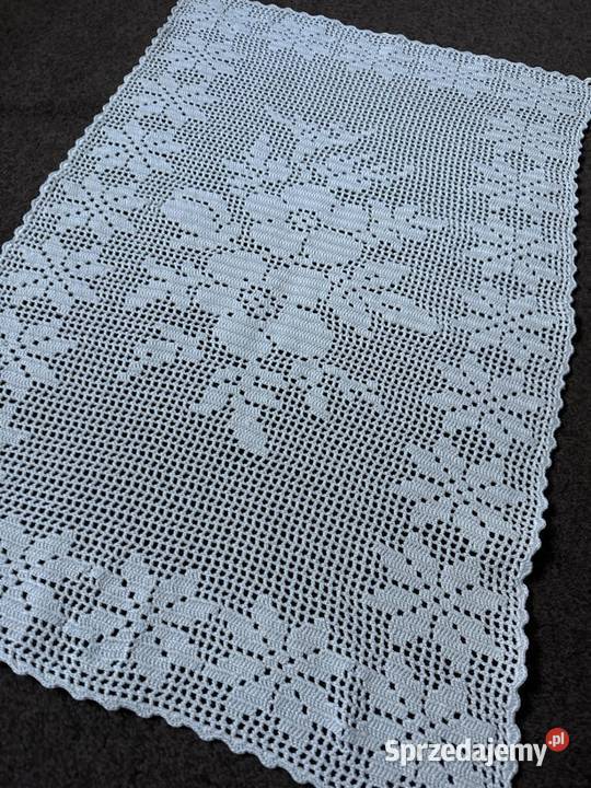 bieżnik szydełkowy rękodzieło