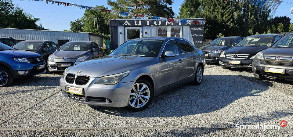 BMW 520 SERWISOWANY Mocny 22 benz z Lpg ASR (kontrola trakcji) Świdnica