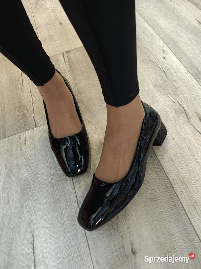 43 Czarne mega wygodne czółenka wieczorowe NOWE Kraków