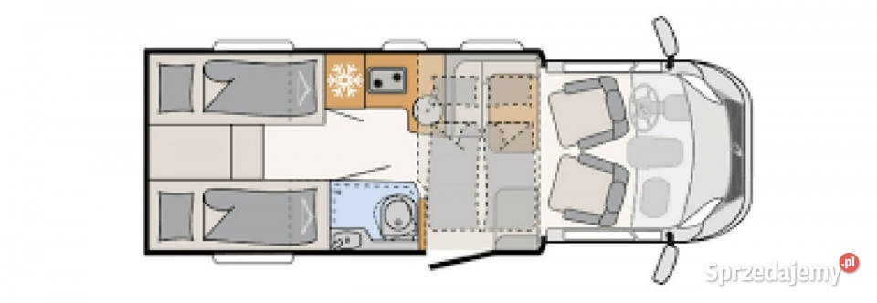 samochody kempingowe Dethleffs JUST T6812 EB Janki