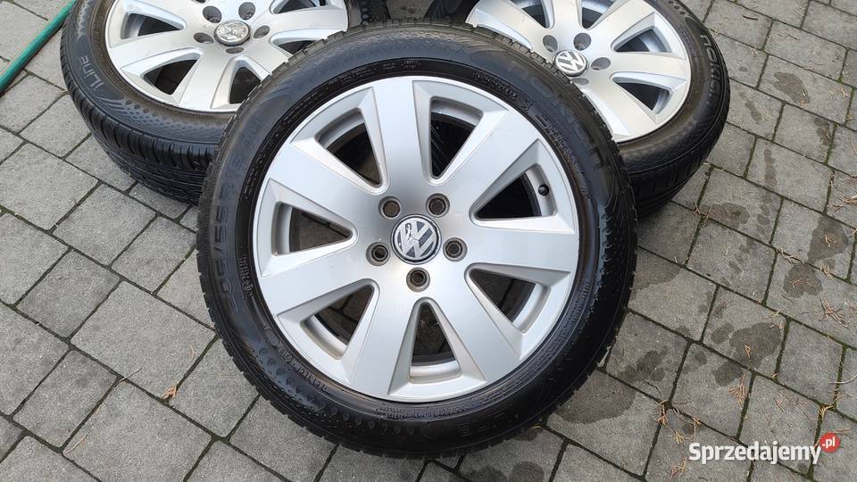 Alufelgi VW 16 5x112 Opony Letnie Nokian Mikołów