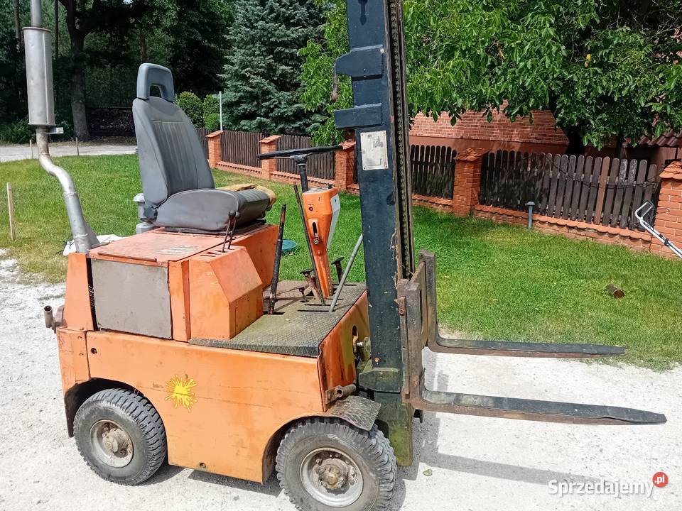Wózek widłowy widlak wielkopolskie Białobłoty