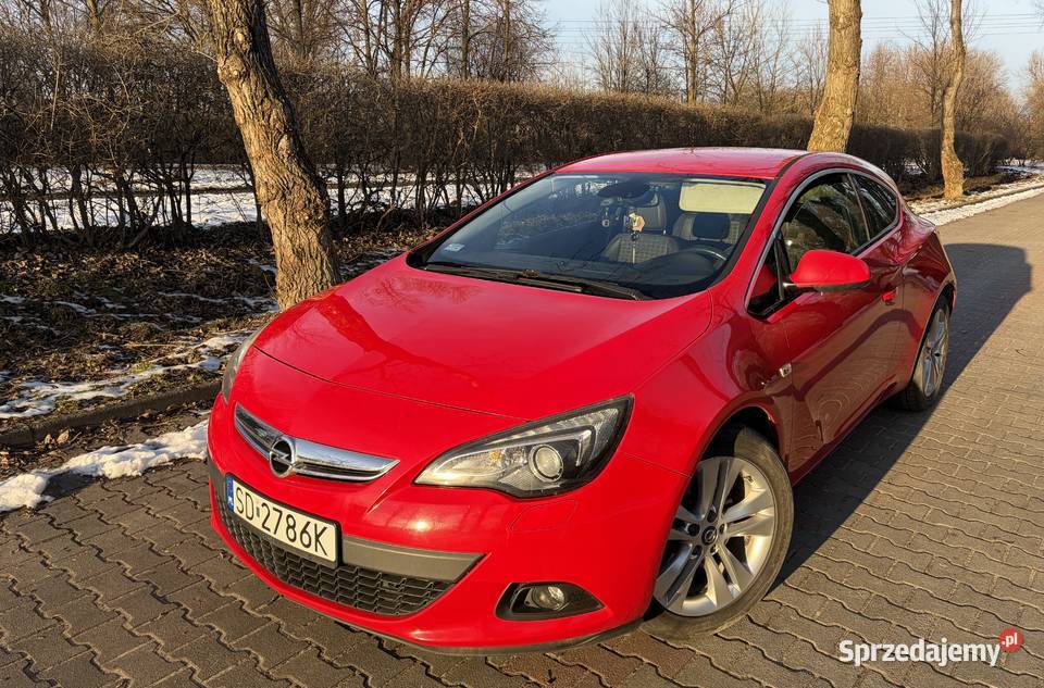 Opel Astra J GTC 20 CDTI 2012 prywatnie diesel Dąbrowa Górnicza