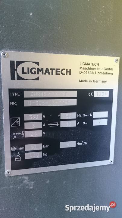 Ligmatech system przenośników powrotnych opolskie Błachów sprzedam