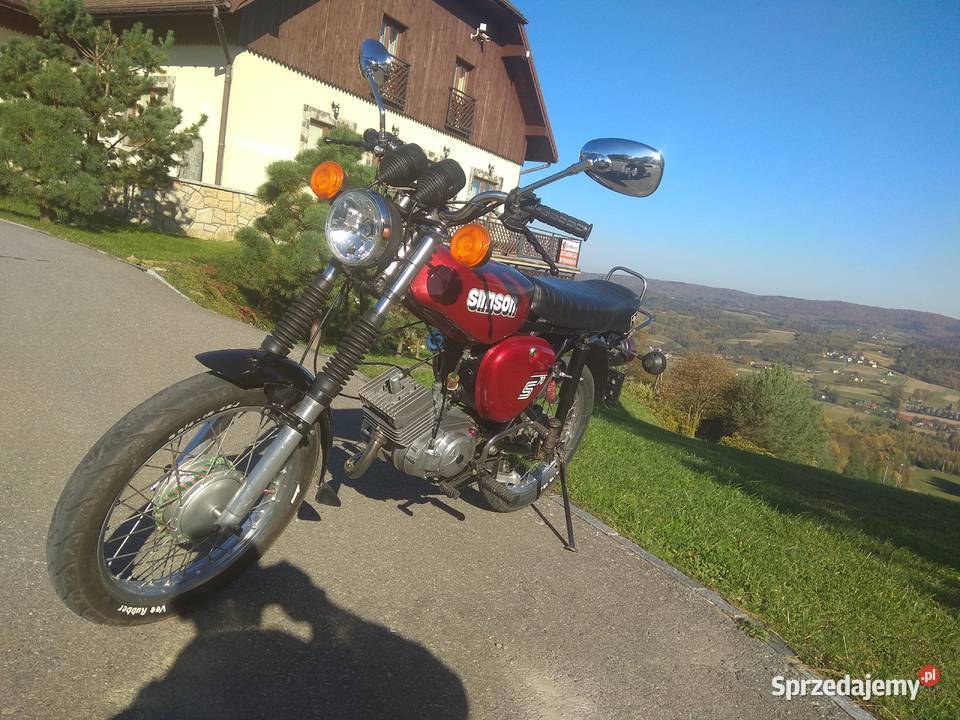 Simson S51 S70 70cc Stan idealny remoncie Ducati dwusuwowy Januszkowice