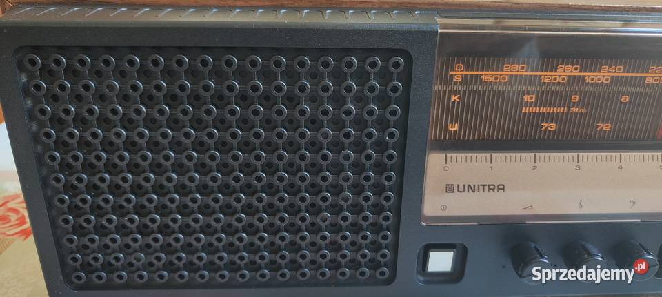 Radio Unitra Taraban3 Przestrojone Piękny Wygląd Kielce