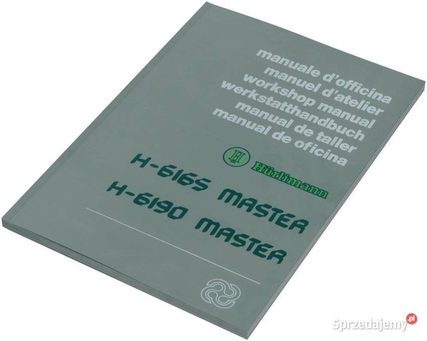 Hurlimann H 496 Instrukcja katalog obsługi Szamotuły