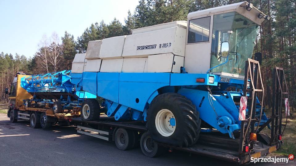 transport bizon claas holland ursus zetor john pełny VAT Probostwo Górne
