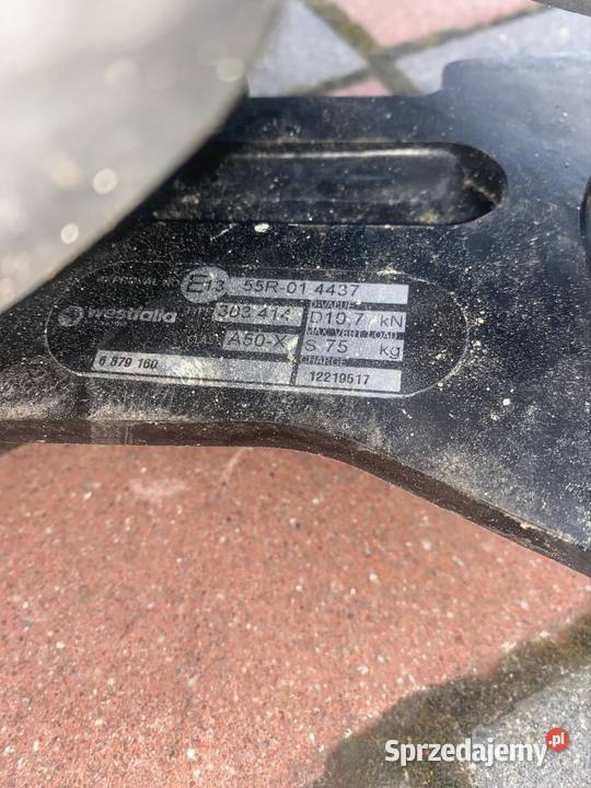 Sprzedamhak holowniczy elektryczny BMW x5 osobowe Częstochowa