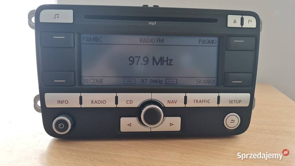 VW Golf V, Caddy , Touran Radio RNS300 Cd Mp3 Navi z kodem
