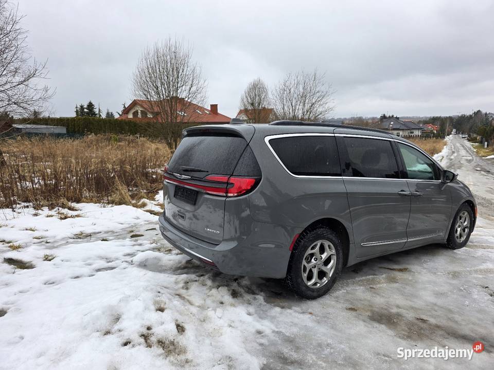 Chrysler pacifica limited 2022r przyciemniane szyby Lublin