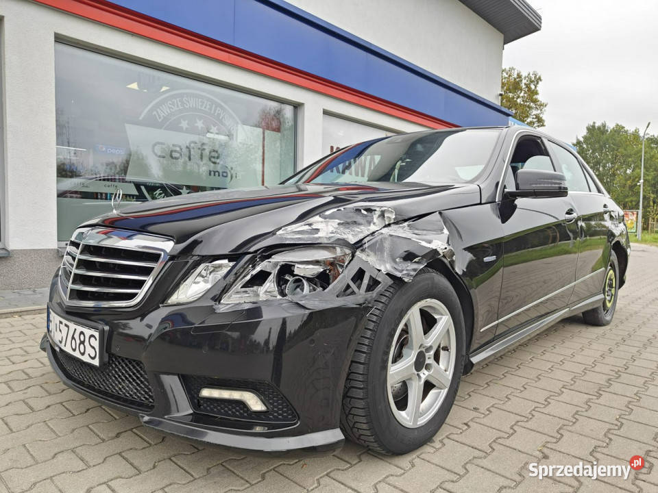 Mercedes E 250 Salon 1 rej 2011 W212 2009 204KM Motoryzacja Karczew