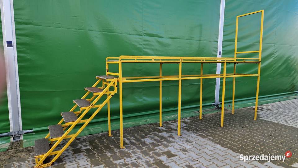 Schody podest balkon schody z podestem Pozostałe Buk