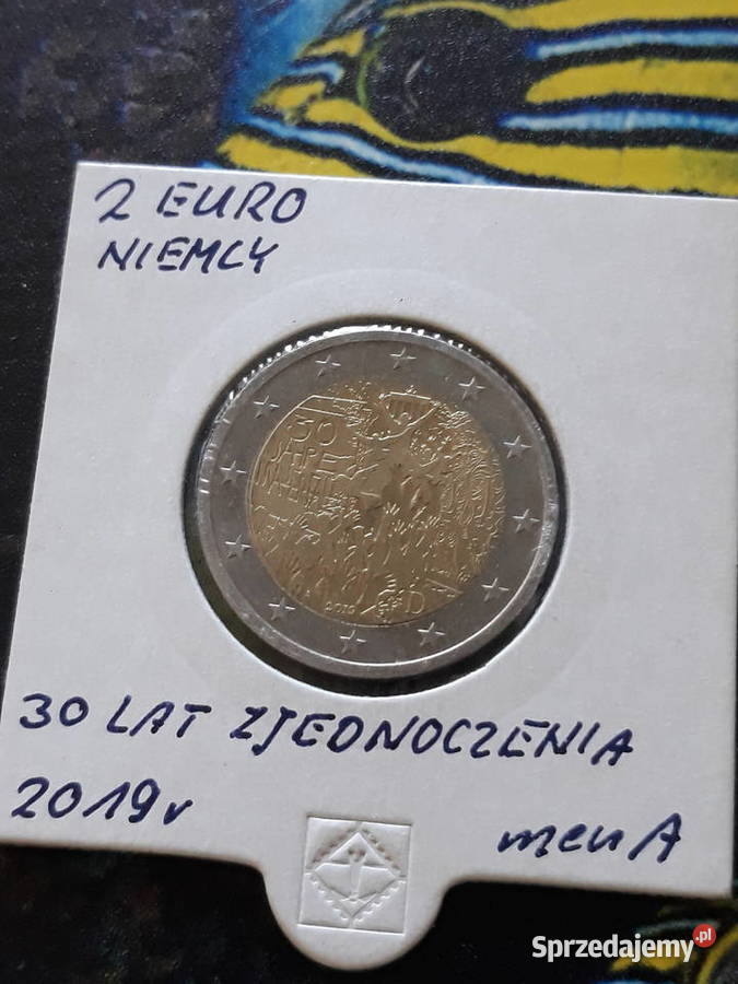 2 Euro Niemcy 2019 r30 r Zjednoczenia Niemiecmen Konin