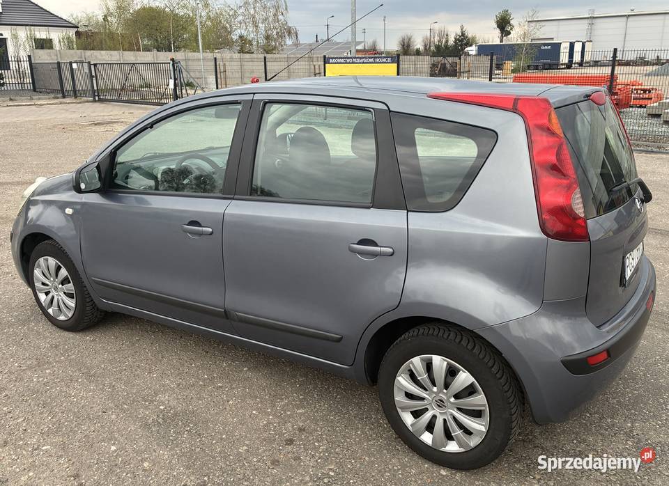 Nissan Note 14 benzyna z 2007 roku sprawny z 4/5 wielkopolskie Gostyń