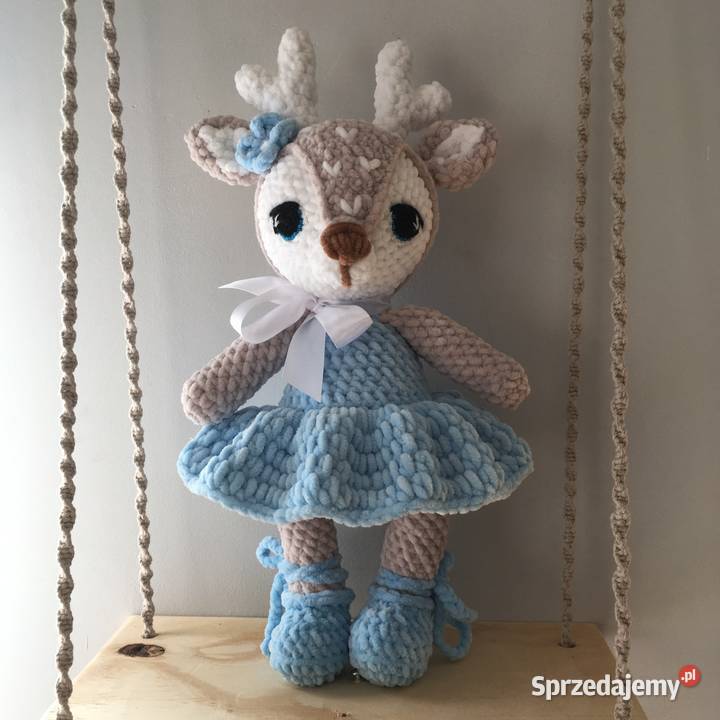 Jelonek na szydełku handmade śląskie Ruda Śląska