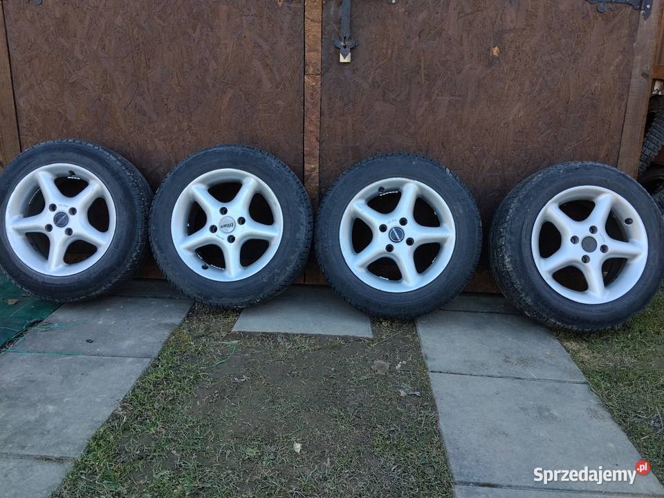 Alufelgi 15 Borbet 4X108 opony 18565 R15 Brzozów sprzedam