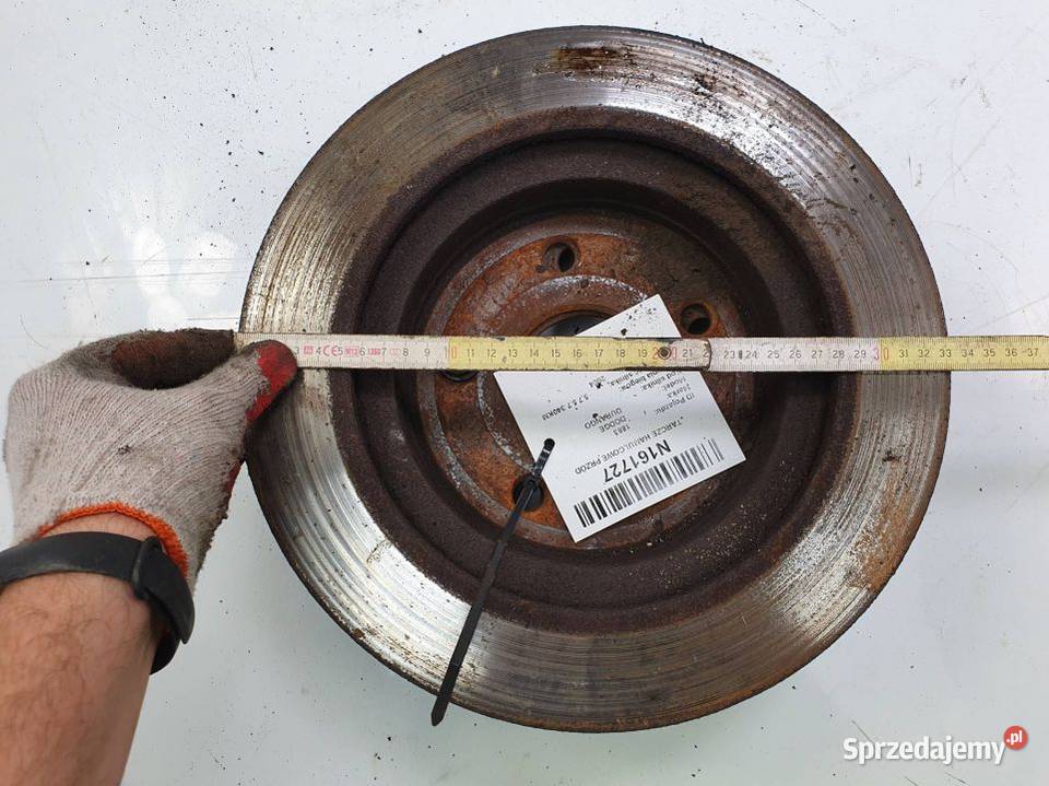 TARCZE HAMULCOWE PRZÓD DODGE DURANGO 57 Lipno sprzedam