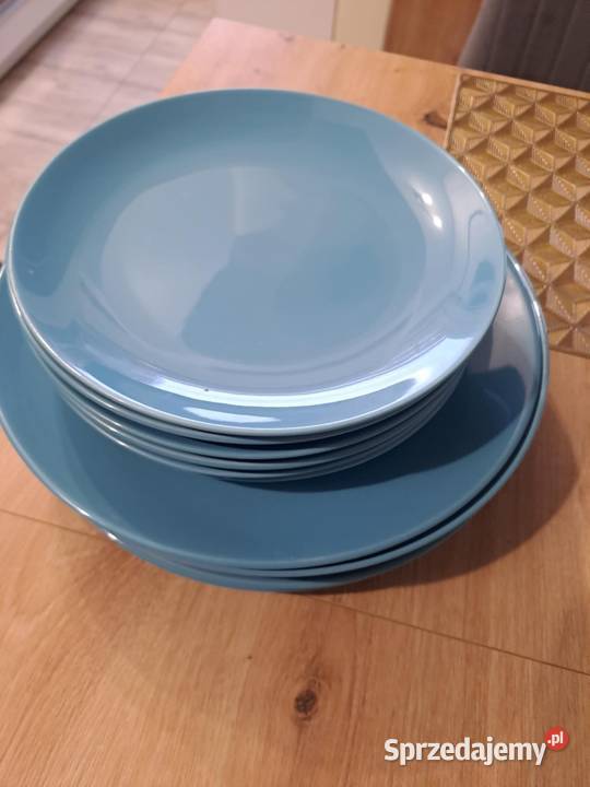 Okazja Talerze Ikea turkusowe Skierniewice
