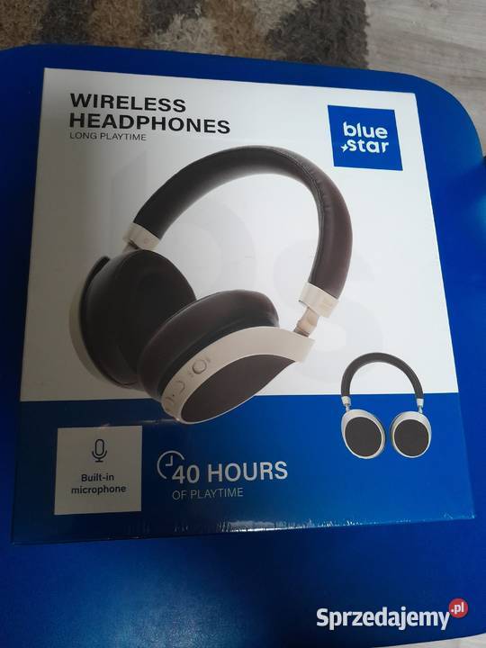 Słuchawki bezprzewodowe nauszne marki Blue Star Wieliczka