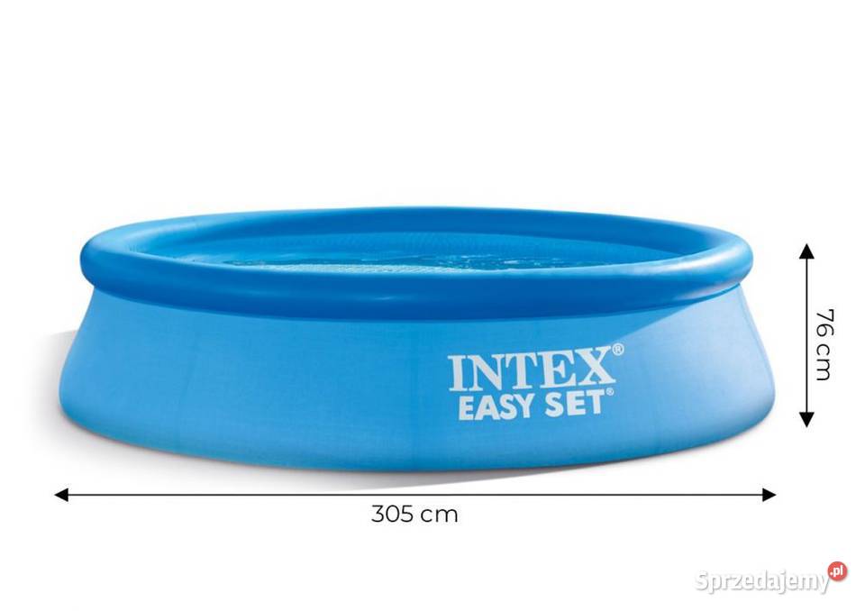 Basen ogrodowy rozporowy 305x76 Intex 28122 Baseny i oczka wodne podlaskie Bielsk Podlaski