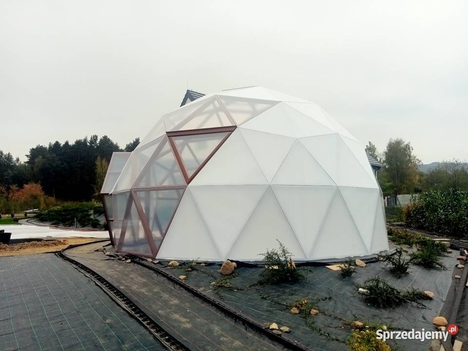 Kopuła geodezyjna 35m2 pod uprawy Kopuła Jelenia Góra