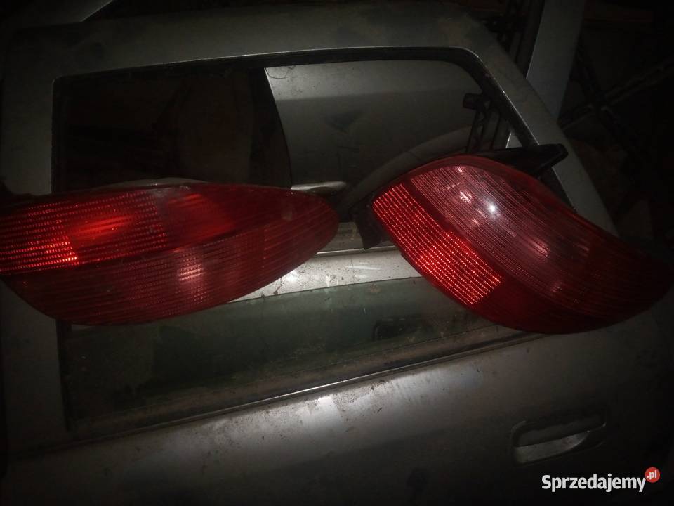 Reflektory Peugot 206 tył przód komplet