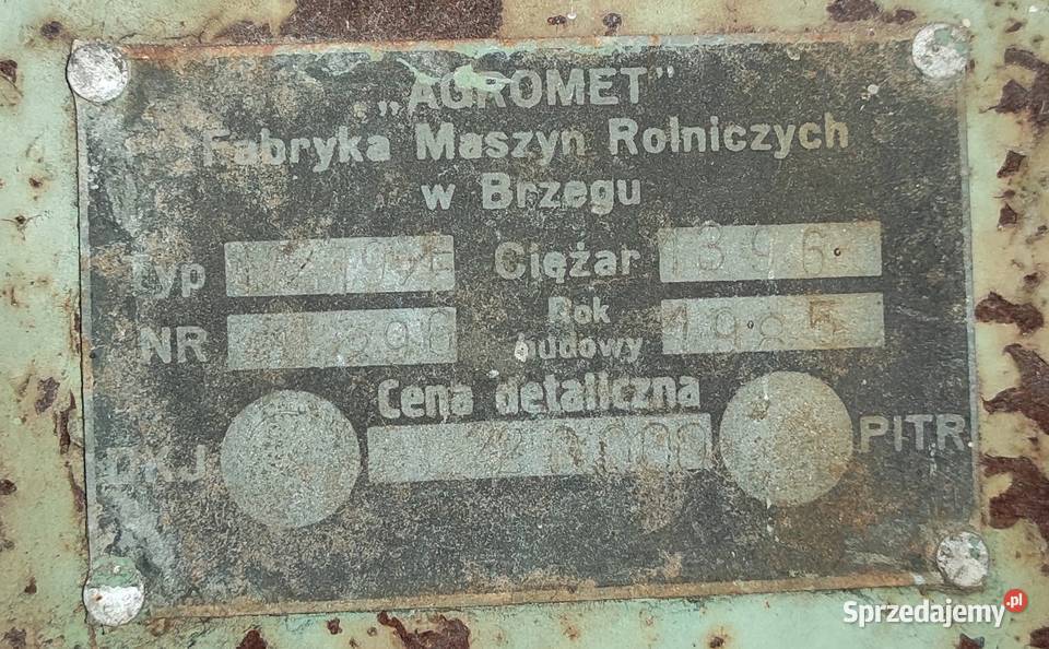 Rozrzutnik obornika nieuszkodzony Nowa Cerekwia