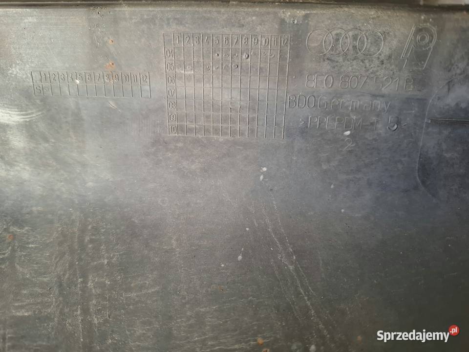 Audi A4 B7 dyfuzor podwójny zderzaka tył osobowe sprzedam