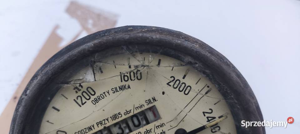 Zegar licznik obrotów motogodzin obrotomierz Lutoryż