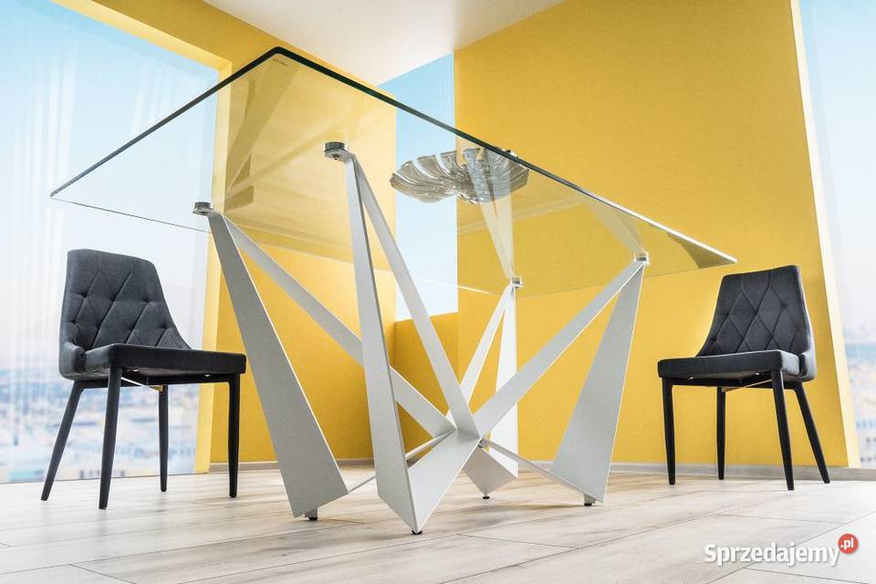 Stół ASTON szkło hartowanemetal Łódź
